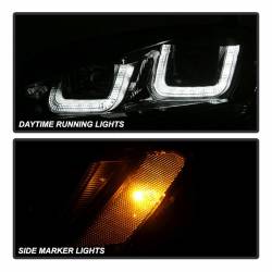 Spyder Auto - Spyder Auto DRL Projector Headlights Black/Clear for VW Golf 5080578 - Image 7