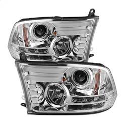 Spyder Auto - Spyder Auto Light Bar Headlights Chrome/Clear for Dodge Ram 5080998 - Image 1