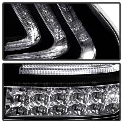 Spyder Auto - Spyder Auto 5080837 Black/Clear LED Taillights for 04-09 RX330 RX350 - Image 4