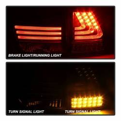 Spyder Auto - Spyder Auto 5080837 Black/Clear LED Taillights for 04-09 RX330 RX350 - Image 7