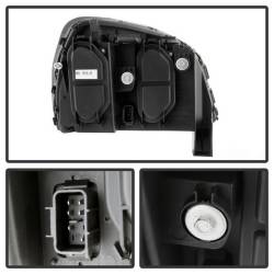 xTune Auto - xTune Auto 5079831 Crystal Headlights Chrome/Clear - Image 4