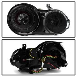 Spyder Auto - Spyder Auto 5082015 LED Taillights Chrome/Smoke for 09-15 GT-R - Image 2