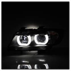 Spyder Auto - Spyder Auto Light Bar Headlights Black/Clear 06-08 BMW 3-Series 5083432 - Image 6