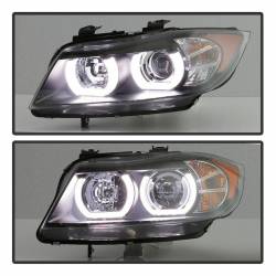 Spyder Auto - Spyder Auto Light Bar Headlights Black/Clear 06-08 BMW 3-Series 5083432 - Image 7