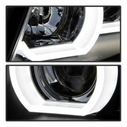 Spyder Auto - Spyder Auto Light Bar Headlights Black/Clear 06-08 BMW 3-Series 5083432 - Image 8