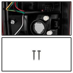 Spyder Auto - Spyder Auto 5081827 Red/Clear LED Taillights for 02-06 Dodge Ram 1500/2500/3500 - Image 4