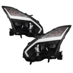 Spyder Auto - Spyder Auto Projector Headlights Black/Clear for 09-14 GT-R 5085696 - Image 1