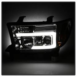 Spyder Auto - Spyder 5084651 Chrome Light Bar Projector Headlights for 07-13 Tundra & Sequoia - Image 6