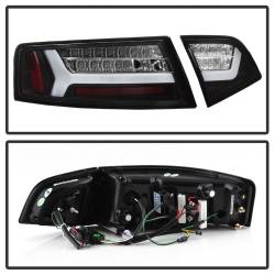 Spyder Auto - Spyder Auto 5085160 Black LED Light Bar Taillights for 09-12 Audi A6 - Image 3