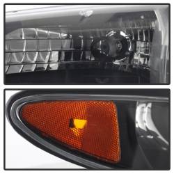 xTune Auto - xTune Auto 9023347 Crystal Front Headlight Kit Black/Clear - Image 5