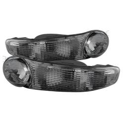 xTune Auto - xTune Auto 9027093 Front Bumper Lights Chrome/Smoked - Image 1