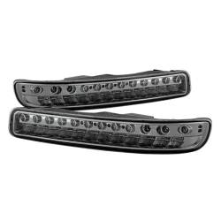 xTune Auto - xTune Auto 9027130 LED Front Bumper Lights Chrome/Smoked - Image 1