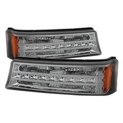 xTune Auto - xTune Auto 9027505 LED Front Bumper Lights Chrome/Smoked - Image 1
