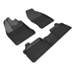 3D MAXpider - MAXpider L1LX02201509 Kagu Floor Mat F&R Black for 11-17 CT200h - Image 1