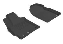 3D MAXpider - MAXpider L1MZ01611509 Kagu Floor Mat Front Black for 07-12 Mazda CX7 - Image 1