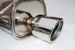 Invidia - Invidia HS10SL1GT3 Q300 Exhaust Dual Exhaust Rolled Stainless Steel Tips - Image 4