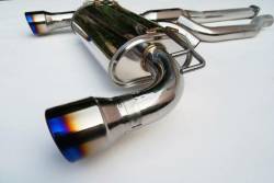 Invidia - Invidia HS09MEXG3T Q300 Exhaust Dual Exhaust Titanium Tips 76mm Tip 101mm Ti - Image 3