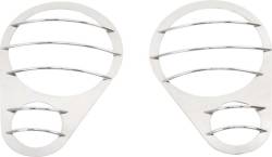 Kentrol - Kentrol 30579 Polished Headlight Guards Pair for 07-18 Jeep Wrangler JK - Image 1