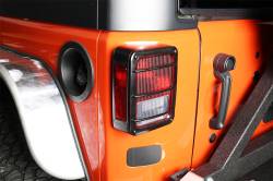 Kentrol - Kentrol 50582 Black Rear Taillight Guards Pair for 07-18 Jeep Wrangler JK - Image 7