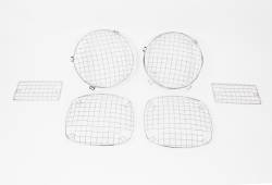 Kentrol - Kentrol 30488 Polished Wire Mesh Guard Set 6pc for 97-06 Jeep Wrangler TJ - Image 2