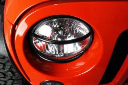 Kentrol - Kentrol 80573 Black Euro Headlight Guards Pair for 07-18 Jeep Wrangler JK - Image 9