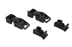 Kentrol - Kentrol 80705 Textured Black Hood Catch Kit for 97-06 Jeep Wrangler TJ - Image 1