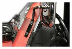 Steinjager - Steinjager A-Pillar Mount Side Mirror Kit-Orange for Wrangler JK J0044987 - Image 3