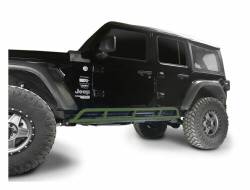 Steinjager - Steinjager Bare Knuckles Rock Sliders-Locas Green for Wrangler JL 4dr J0049196 - Image 1
