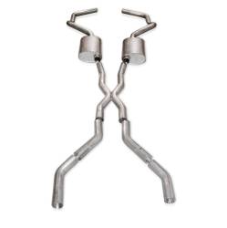 Stainless Works - Stainless Works CA676925CS 2.5" Stainless Exhaust w/X-Pipe 67-69 Camaro - Image 1