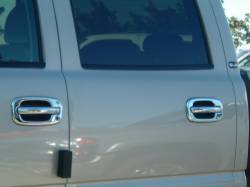 TFP - TFP 402KE Door Handle Cover Trim Chevrolet GMC Cadillac Chrome - Image 1