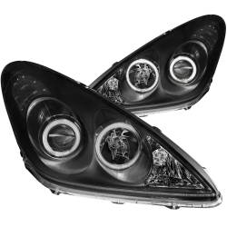 Anzo USA - Anzo USA Projector Headlight Set w/CCFL Halo Black for ES 121232 - Image 1