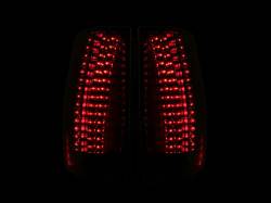 Anzo USA - Anzo USA 321287 Chrome LED Clear Lens Taillight Set 07-11 Cadillac Escalade/ESV - Image 3