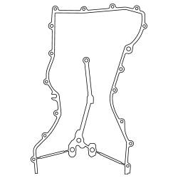 Cometic Gasket Automotive - Cometic C14028 Timing Cover Gasket Kit for Mazda 2.3L MZR - Image 1