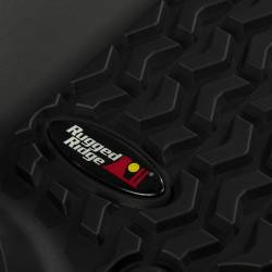 Rugged Ridge - Floor Liner Rear Black 2018-2020 Jeep Wrangler JL 2 Dr - Image 3