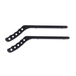 Rugged Ridge - Rugged Ridge 13505.52 Metal Grab Handles Aluminum Rear Pair 07-18 Wrangler JK - Image 1
