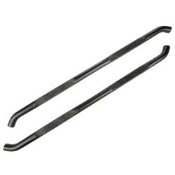 Rugged Ridge - 3" Round Side Step Fine Textured Black 2020-2021 Jeep Gladiator JT - Image 1