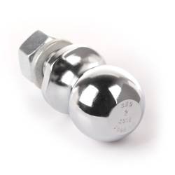 Rugged Ridge - Rugged Ridge 11305.03 Trailer Hitch Ball 2" Ball 1" Diameter Shank Chrome - Image 3