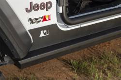 Rugged Ridge - Rugged Ridge 11504.32 XHD Rock Sliders Steel 18-21 Jeep Wrangler JL 4DR - Image 6
