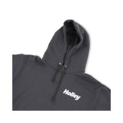 Holley - Holley 10432-LGHOL Hoodie Large Charcoal - Image 3