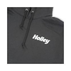 Holley - Holley 10432-LGHOL Hoodie Large Charcoal - Image 4