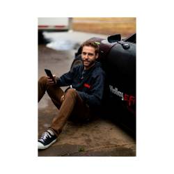 Holley - Holley 10433-2XHOL Zip-Up Hoodie 2XL Charcoal - Image 4