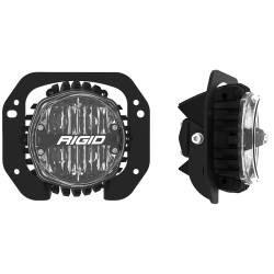Rigid Industries - Rigid Industries 37106 Fog Mounts w/360-Series 4" White for 18-21 Jeep Gladiator - Image 1