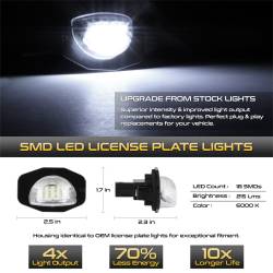 Spyder Auto - Spyder Auto 9045042 XTune License Plate Bulb Assembly Replacement - Image 2