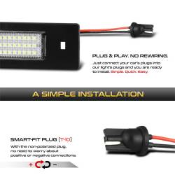 Spyder Auto - Spyder Auto 9045080 XTune License Plate Bulb Assembly Replacement - Image 4