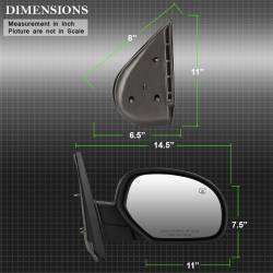 Spyder Auto - Spyder Auto 9938665 XTune Door Mirror - Image 6