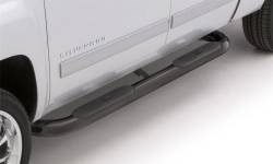 Lund - Lund 23466412 4" Oval Bent Nerf Bars Steel Black - Image 2