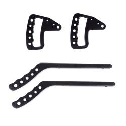 Rugged Ridge - Rugged Ridge 13505.5 Metal Grab Handles Aluminum F/R Set 07-18 Wrangler JK - Image 1