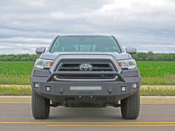 Steelcraft - Steelcraft 71-13420HP Black Fortis Front Bumper for 16-23 Toyota Tacoma - Image 1