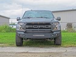 Steelcraft - Steelcraft 71-11425HP Black Fortis Front Bumper for 17-20 Ford Raptor - Image 1