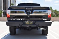 Steelcraft - Steelcraft 65-24080 Black Elevation Rear Bumper for 16-24 Nissan Titan - Image 1